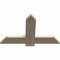 Ekena Millwork Eugene Smooth Timber Gable Bracket, Douglas Fir, 36"W x 23"H x 1 1/2"D x 5 1/2"F, 15/12 Pitch GBW036X23X0206EUG00SDF - alternate 3